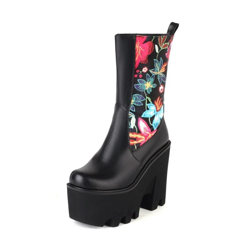 BLXQPYT Zapatos De Mujer 2022 модные кожаные длинные сапоги с круглым носком на высоком каблуке женские туфли на толстой платформе и танкетке в стиле панк 6621
BLXQPYT Zapatos De Mujer 2022 модные кожаные длинные сапоги с круглым носком на высоком каблуке женские туфли на толстой платформе и танкетке в стиле панк 6621