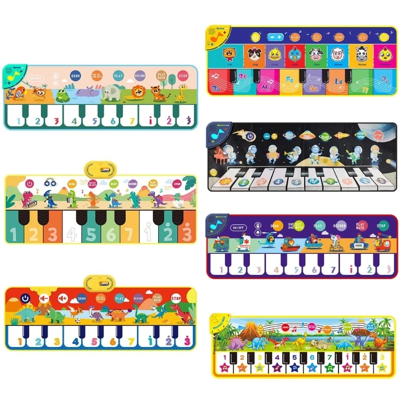 Mat with 10 Keys Unique Playmat Music Toy Keyboard Floor Piano Pad Gift 
Mat with 10 Keys Unique Playmat Music Toy Keyboard Floor Piano Pad Gift