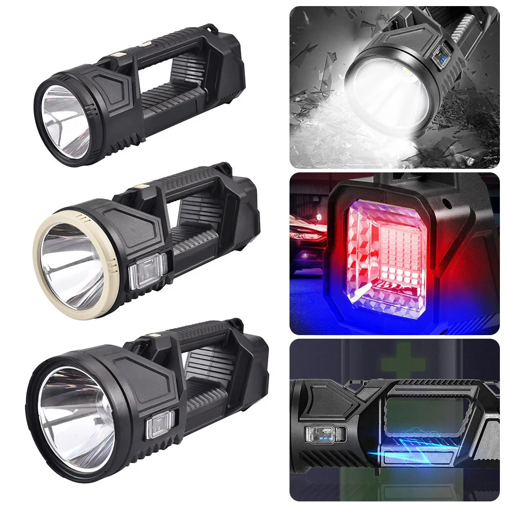 XHP70 Solar LED Searchlight Outdoor Multifunction Work Light Powerful LED Flashlight Long Range USB Rechargeable Camping Lantern
XHP70 Solar LED Searchlight Outdoor Multifunction Work Light Powerful LED Flashlight Long Range USB Rechargeable Camping Lantern