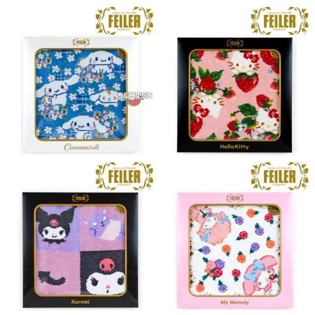 Sanrio Feiler Limited Edition Towel Petite Handkerchief 25X25Cm Cinnamoroll Melody Kuromi Little Twin Stars Anime Plush Gift
Sanrio Feiler Limited Edition Towel Petite Handkerchief 25X25Cm Cinnamoroll Melody Kuromi Little Twin Stars Anime Plush Gift