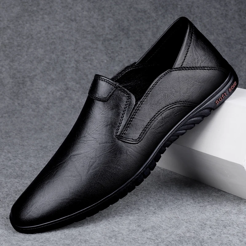 Men Loafers slip on Shoes Man Fashion Comfy Moccasins outdoor Footwear Male Brand genuine Leather Boat Shoes Men Casual Shoes
Men Loafers slip on Shoes Man Fashion Comfy Moccasins outdoor Footwear Male Brand genuine Leather Boat Shoes Men Casual Shoes