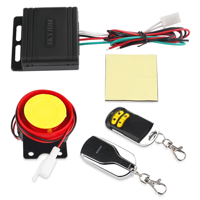 

Security Alarm For Motorcycle Anti-Theft Motorcycle Remote Control Key Shell Motorbike Scooter Motor Alarm With Remote Start