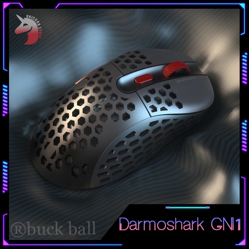 Darmoshark GN1 Gamer Mouse 8 Buttons 2.4G Wireless Mouse Sensor 16000DPI 12000FPS Hollow-Out Design Gaming Mouse For Office Gift
Darmoshark GN1 Gamer Mouse 8 Buttons 2.4G Wireless Mouse Sensor 16000DPI 12000FPS Hollow-Out Design Gaming Mouse For Office Gift