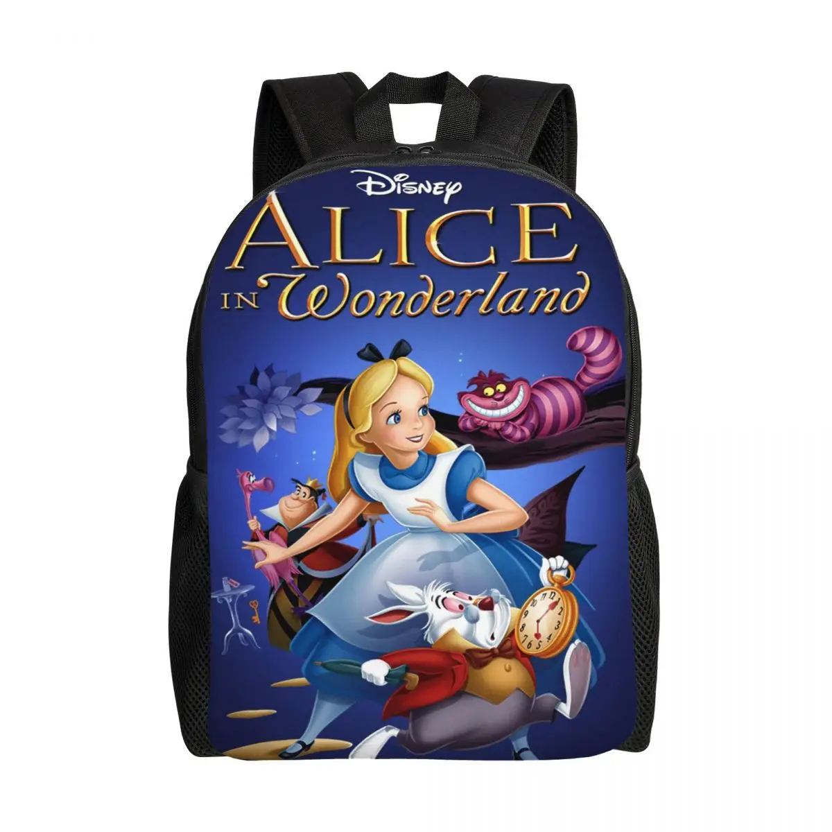 Personalized Alice In Wonderland Cartoon Backpacks Men Women Fashion Bookbag for School College Cheshire Cat Bags
Personalized Alice In Wonderland Cartoon Backpacks Men Women Fashion Bookbag for School College Cheshire Cat Bags
