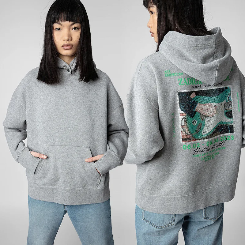 French Fashion Brand Fashion Women S Top Hoodie Classic Unisex Retro Hoodie Sweatshirt
French Fashion Brand Fashion Women S Top Hoodie Classic Unisex Retro Hoodie Sweatshirt
