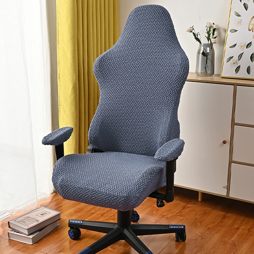 Solid Color Gaming Chair Cover Soft Elasticity Polar Fleece Armchair Slipcovers Computer Seat Chair Covers Stretch Rotating Lift
Solid Color Gaming Chair Cover Soft Elasticity Polar Fleece Armchair Slipcovers Computer Seat Chair Covers Stretch Rotating Lift