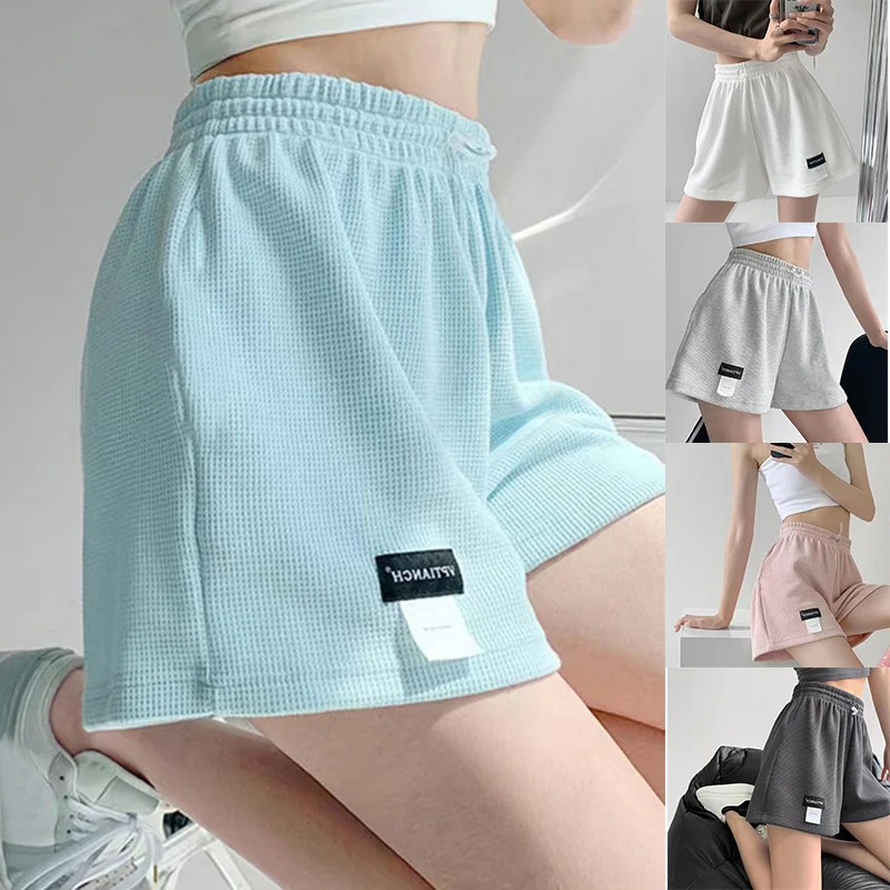 Women Shorts Hot Pants Casual Elastic High Waisted Without Pockets Sports Pants 2023 Summer Solid Color Loose Bottoms Homewear
Women Shorts Hot Pants Casual Elastic High Waisted Without Pockets Sports Pants 2023 Summer Solid Color Loose Bottoms Homewear