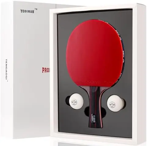 Ping Pong Paddle Professional Racket - Table Tennis Racket with Carrying Case -Best Table Tennis Paddle Yinhe neptune Table tenn
Ping Pong Paddle Professional Racket - Table Tennis Racket with Carrying Case -Best Table Tennis Paddle Yinhe neptune Table tenn
