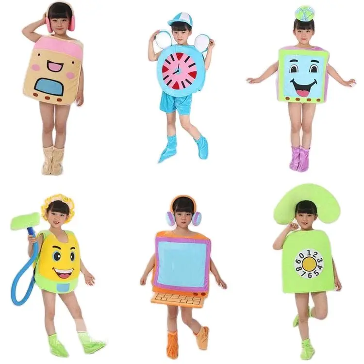 unisex children computer costume Kids clock ,vacuum Cosplay telephone performance Clothing 90-160cm size
unisex children computer costume Kids clock ,vacuum Cosplay telephone performance Clothing 90-160cm size
