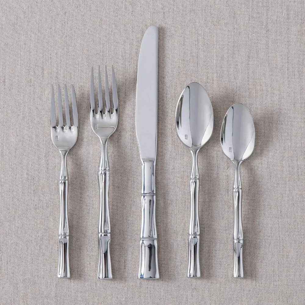 

Stainless steel tableware set Flatware 20 Piece Place Setting, Antique Silver Tableware Cutlery sets Spoon kitchenaid