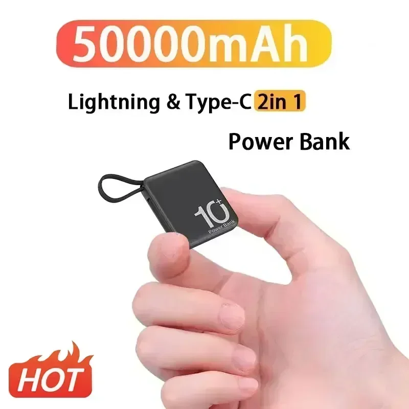 50000mAh Power Bank Mini Super Fast Chargr Portable External Battery Pack Powerbank Spare Batteries for iPhone 14 Samsung Xiaomi
50000mAh Power Bank Mini Super Fast Chargr Portable External Battery Pack Powerbank Spare Batteries for iPhone 14 Samsung Xiaomi