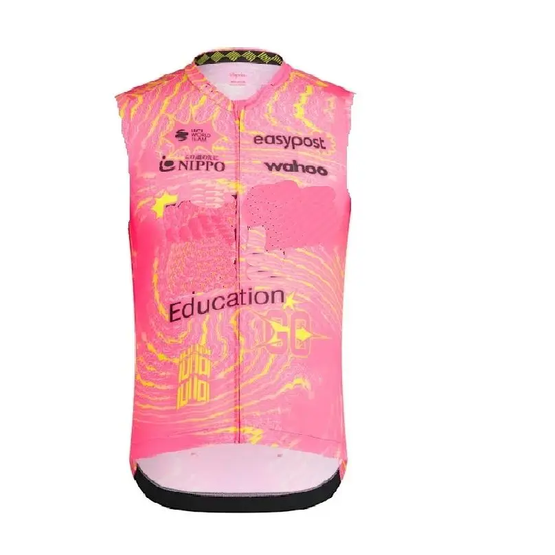 

Зимний флисовый термальный 2024 NIPPO EASYSPORT розовый командный велосипедный жилет без рукавов Mtb Одежда велосипедный Maillot Ciclismo велосипедная одежда