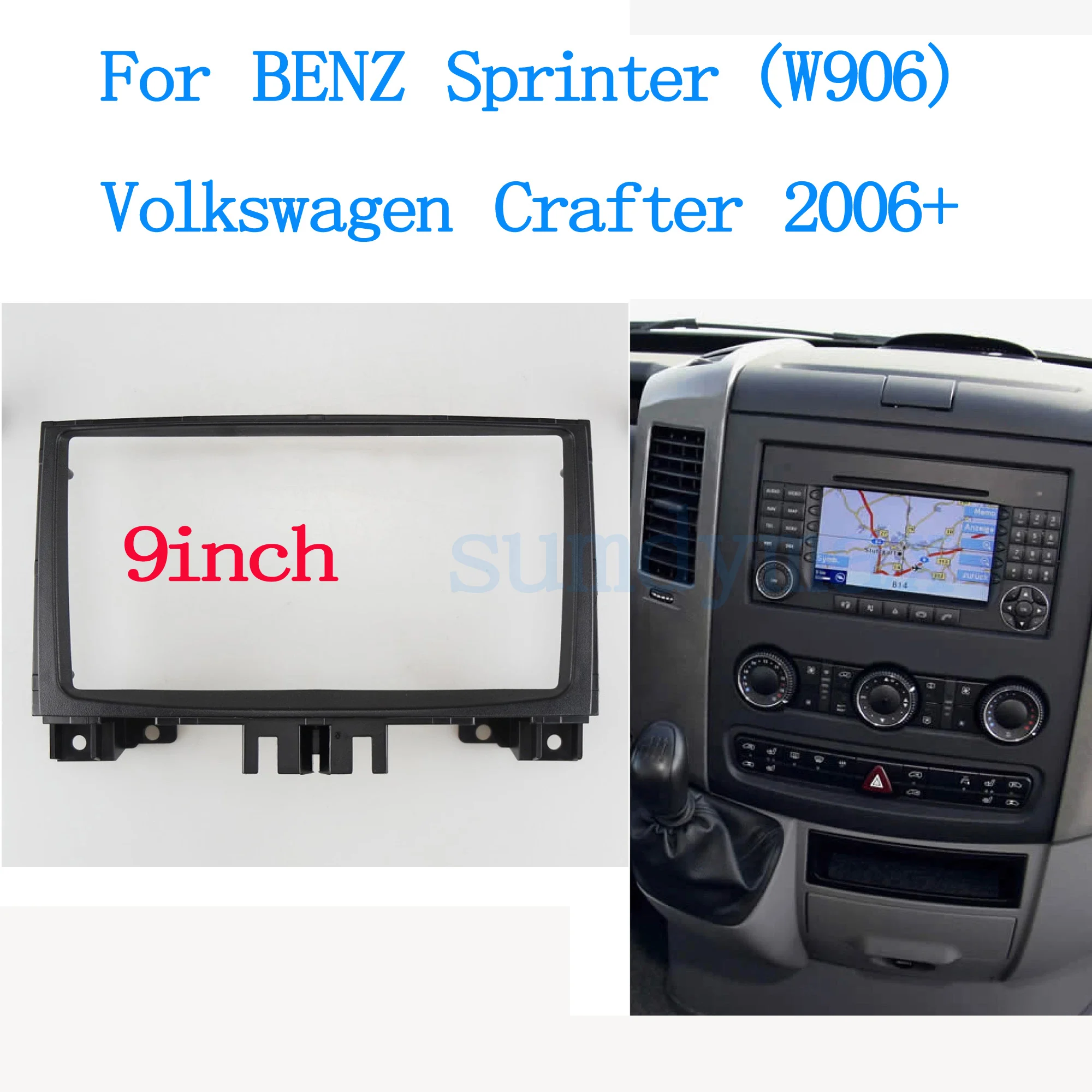 Автомобильная радиоустановка 2Din для Benz Sprinter Volkswagen VW Crafter 2006-2012, монтажный адаптер пластины, рамка для монтажа приборной панели, комплект отделки
Автомобильная радиоустановка 2Din для Benz Sprinter Volkswagen VW Crafter 2006-2012, монтажный адаптер пластины, рамка для монтажа приборной панели, комплект отделки