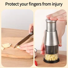 Hand Press Garlic Squeezer Manual Onion Chopper Garlic Crusher Kitchen Vegetable Slicer Peeler Tools Presse Oignon Hand Press Garlic Squeezer Manual Onion Chopper Garlic Crusher Kitchen Vegetable Slicer Peeler Tools Presse Oignon