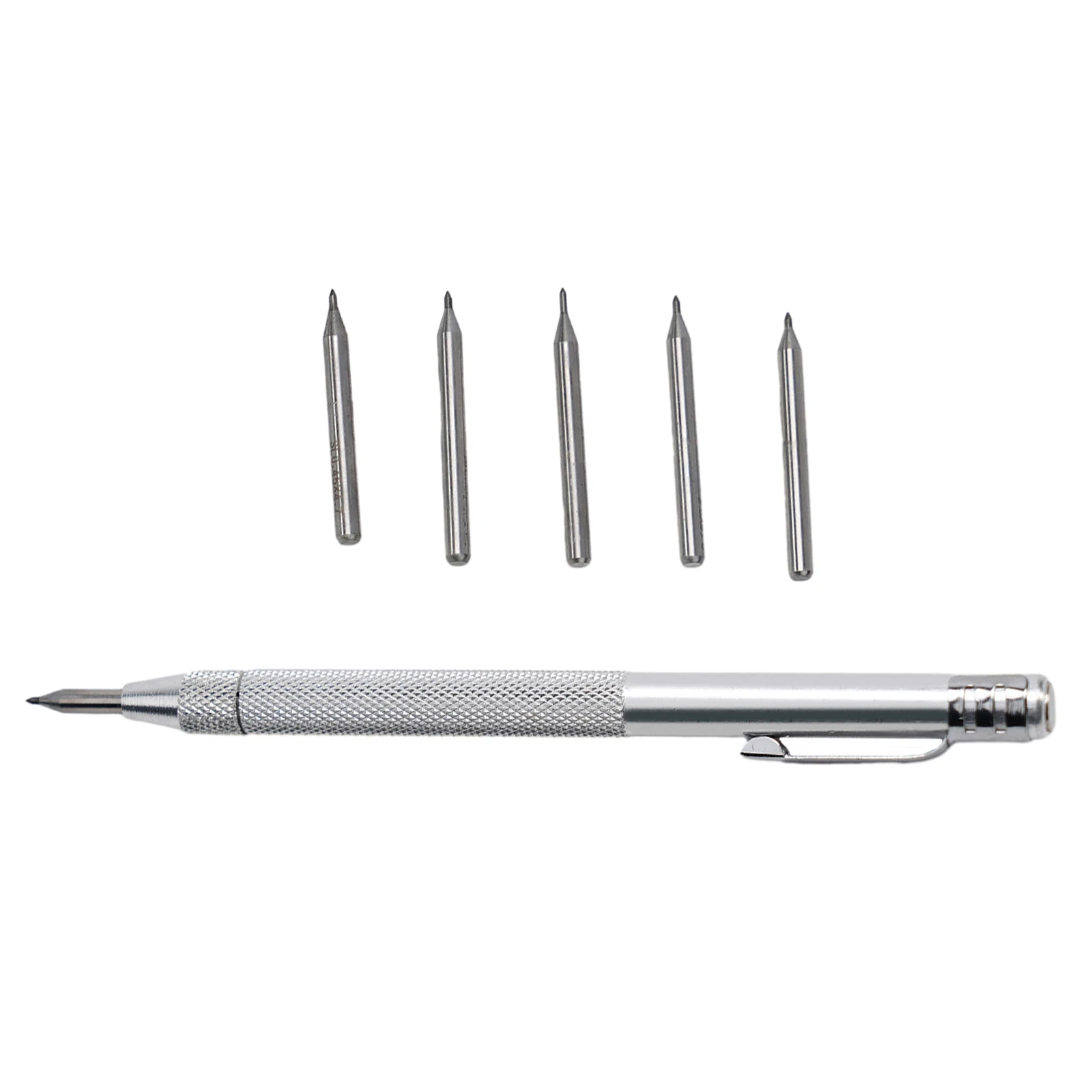 High Quality Scriber Pen 1 Set Stainless Steel Replacement Carbide Tip Scriber Pen Tungsten Carbide Engraving Metal Sheet
High Quality Scriber Pen 1 Set Stainless Steel Replacement Carbide Tip Scriber Pen Tungsten Carbide Engraving Metal Sheet