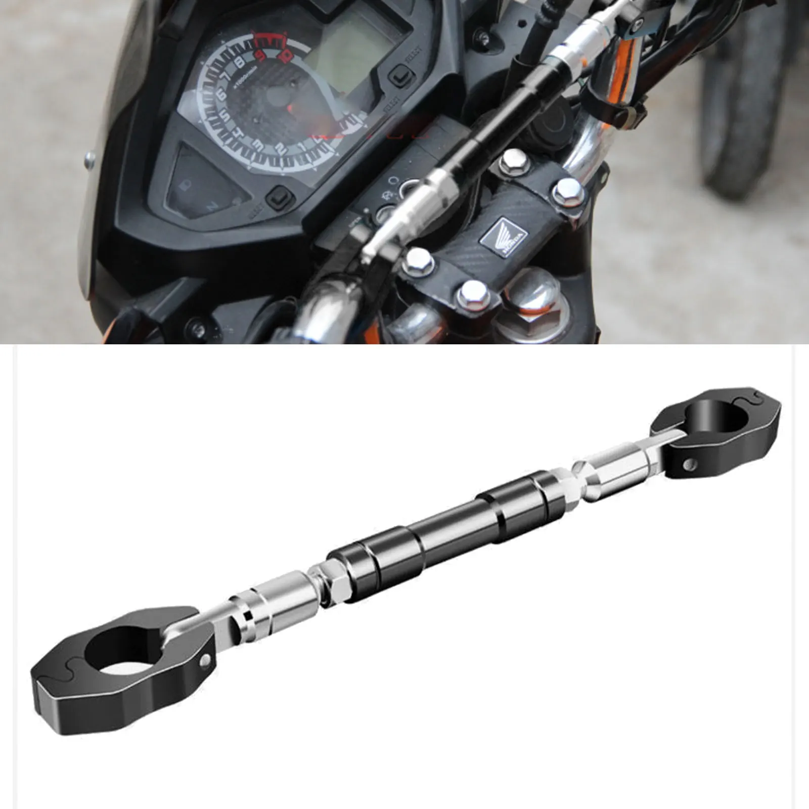 Universal Motorcycle 22mm Handlebar Multifunctional Bracket Balance Adjustable Bar Stand Crossbar Durable Balancing Instrument
Universal Motorcycle 22mm Handlebar Multifunctional Bracket Balance Adjustable Bar Stand Crossbar Durable Balancing Instrument