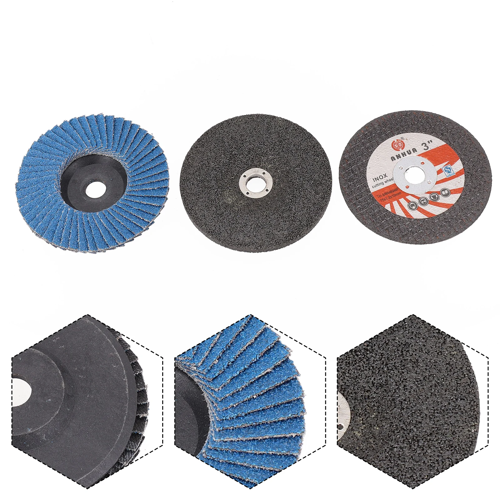 Grinding Wheel Cutting Disc 3 Inch 3pcs 75mm Circular Saw Blade 10mm Bore For Ceramic Tile Wood Polishing Disc Tool High Quality
Grinding Wheel Cutting Disc 3 Inch 3pcs 75mm Circular Saw Blade 10mm Bore For Ceramic Tile Wood Polishing Disc Tool High Quality