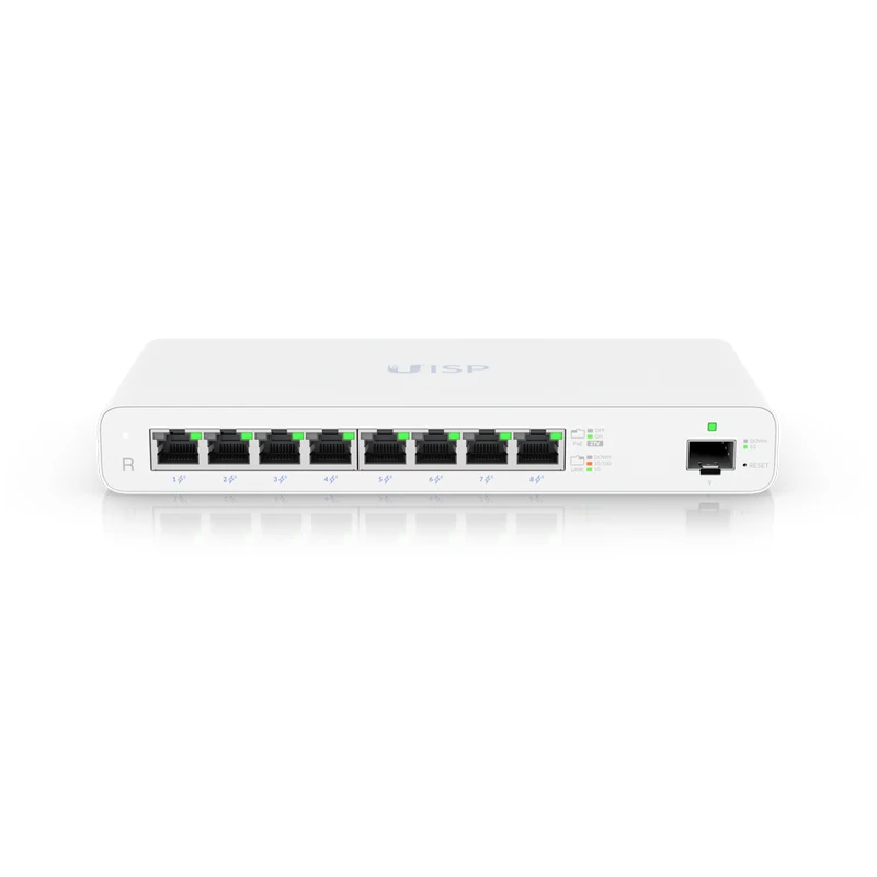 UBIQUITI UISP-R UISP маршрутизатор Gigabit PoE маршрутизатор для приложений MicroPoP, 8 портов xGbE RJ45 с пассивным PoE 27 в, порт SFP 1G
UBIQUITI UISP-R UISP маршрутизатор Gigabit PoE маршрутизатор для приложений MicroPoP, 8 портов xGbE RJ45 с пассивным PoE 27 в, порт SFP 1G