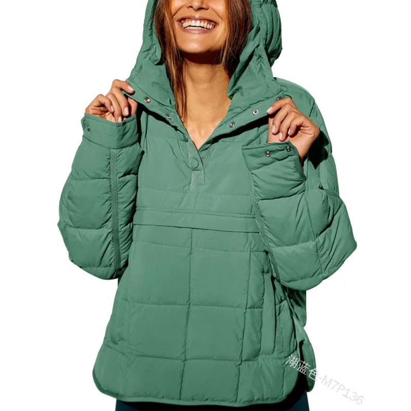 Winter Women Hooded Parka Vintage Y2K Casual Fashion Long Sleeve Pocket Warm Thick Coat Outwear Top
Winter Women Hooded Parka Vintage Y2K Casual Fashion Long Sleeve Pocket Warm Thick Coat Outwear Top