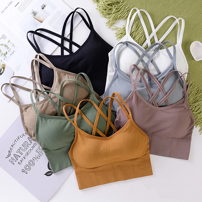 Fitness Sports Bra Women Shockproof Sexy High-Intensity Yoga Bra Bralette Running Gym Vest Cotton Underwear Fashion Beauty Back
Fitness Sports Bra Women Shockproof Sexy High-Intensity Yoga Bra Bralette Running Gym Vest Cotton Underwear Fashion Beauty Back