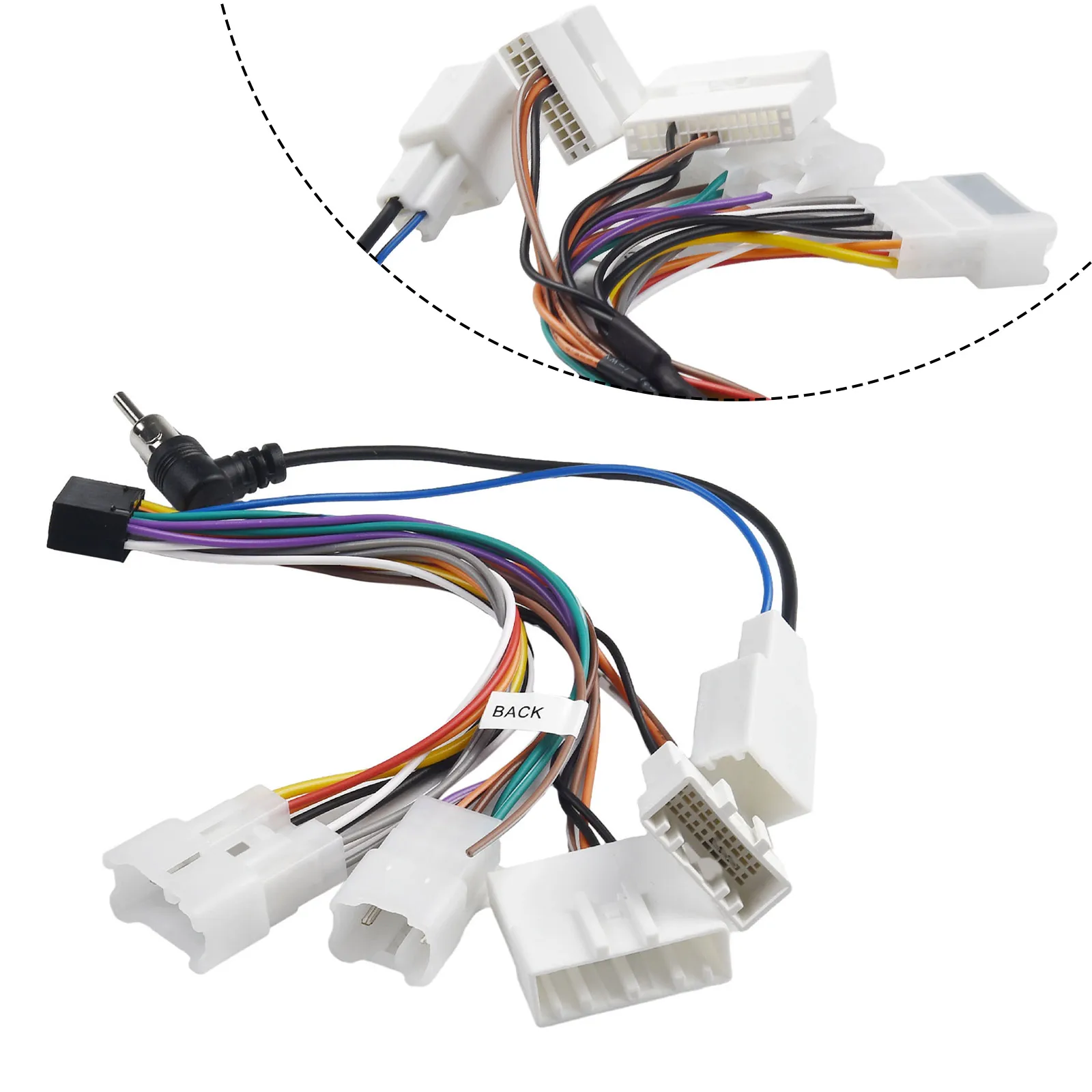 Replacement Wiring Solution 16 Pin Electrical Wire Harness Receiver Stere for Toyota Power Speaker Connector Quick and Easy
Replacement Wiring Solution 16 Pin Electrical Wire Harness Receiver Stere for Toyota Power Speaker Connector Quick and Easy