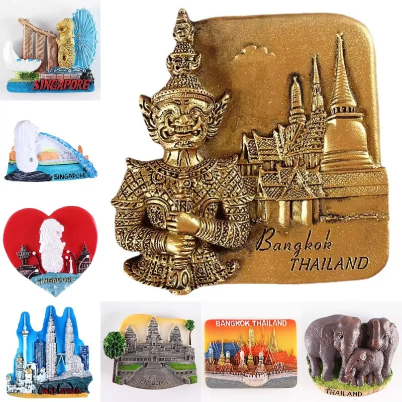 Thailand Travelling Souvenirs Singapore Fridge Magnets Merlion Malaysia Kuala Lumpur Fridge Stickers Home Decor Wedding Gifts
Thailand Travelling Souvenirs Singapore Fridge Magnets Merlion Malaysia Kuala Lumpur Fridge Stickers Home Decor Wedding Gifts
