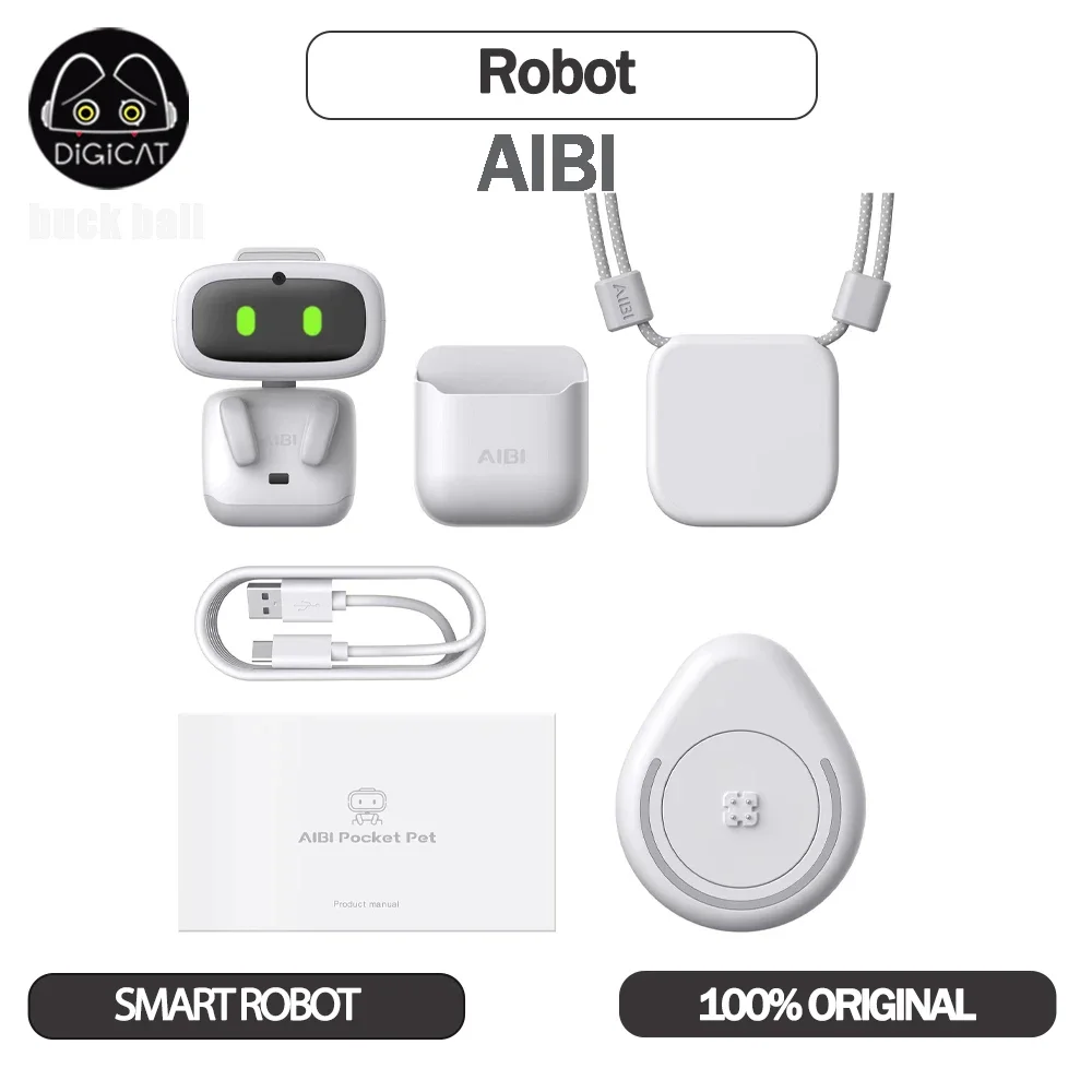 AIBI Robot Intelligent Emotional Robots AI Emopet Voice Interaction With Accompanies Desktop Electronic Pet Kids Christmas Gifts
AIBI Robot Intelligent Emotional Robots AI Emopet Voice Interaction With Accompanies Desktop Electronic Pet Kids Christmas Gifts