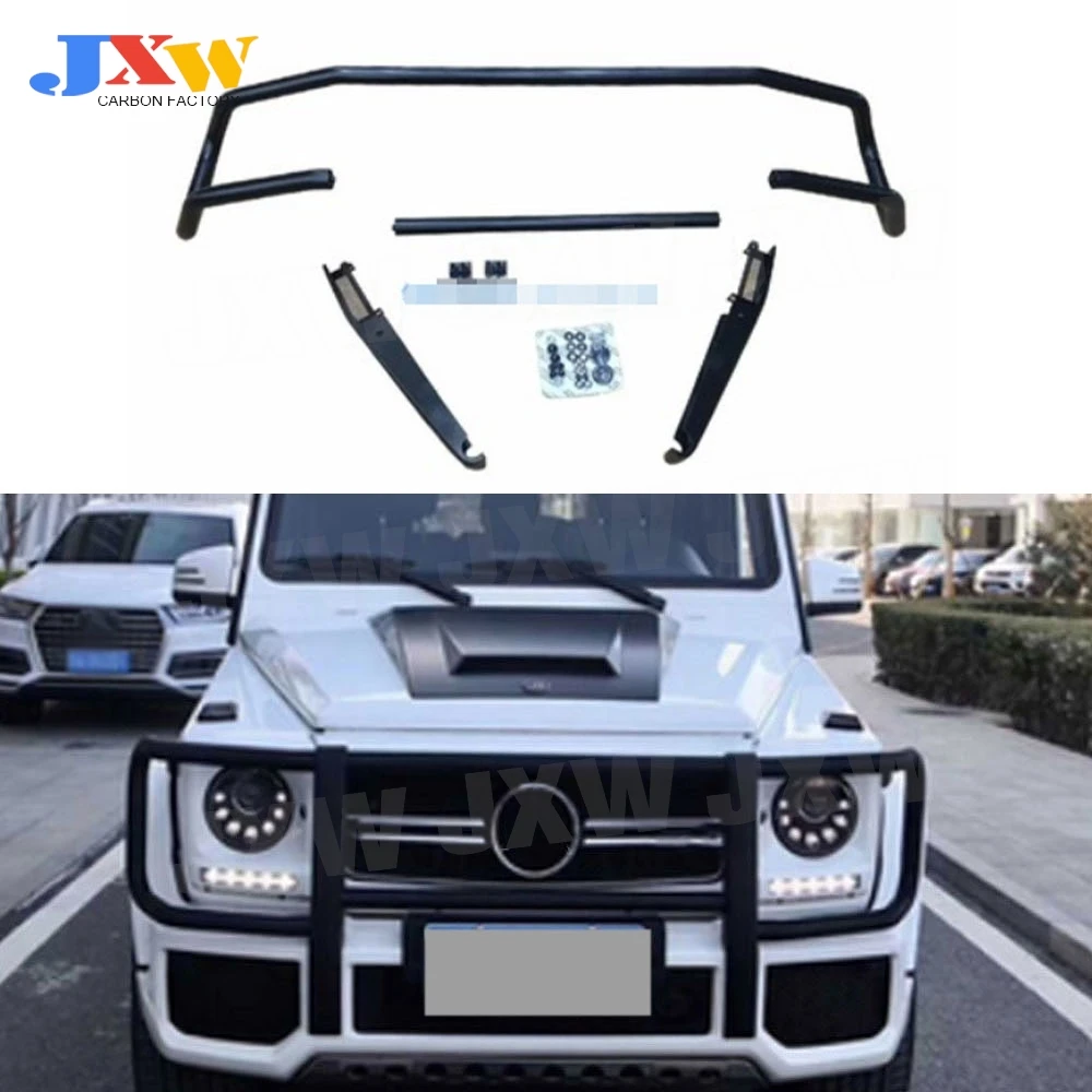 Stainless Steel Front Bumper Guard For Mercedes Benz G Class W463 G550 G350 G500 G63 AMG Front Bumper Bull Guard Car Styling
Stainless Steel Front Bumper Guard For Mercedes Benz G Class W463 G550 G350 G500 G63 AMG Front Bumper Bull Guard Car Styling