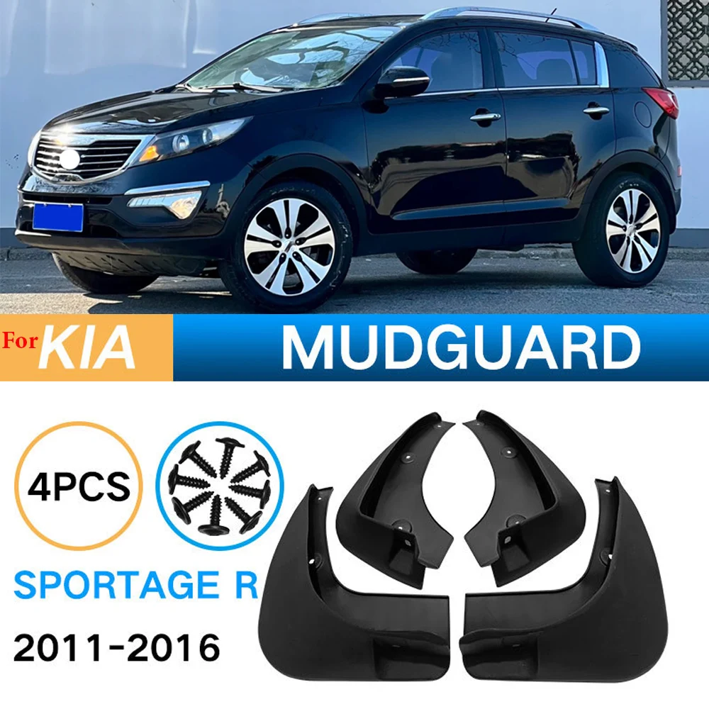 4pcs Car Mudflaps Splash Guards Front Rear Mudguards Fenders Accessories For KIA SPORTAGE R 2011 2012 2013 2014 2015 2016
4pcs Car Mudflaps Splash Guards Front Rear Mudguards Fenders Accessories For KIA SPORTAGE R 2011 2012 2013 2014 2015 2016