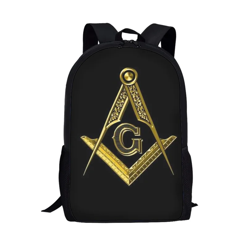 Freemasonry Print Backpack Fashion Travel Laptop Backpacks for College Student Kids Masonic Freemason Large Casual School Bags
Freemasonry Print Backpack Fashion Travel Laptop Backpacks for College Student Kids Masonic Freemason Large Casual School Bags