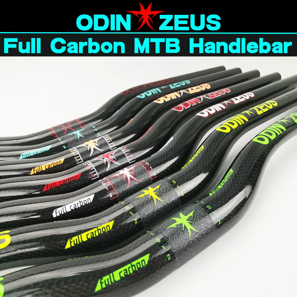 ODINZEUS 7 Color New Full Carbon Mountain Bicycle Handlebar /Flat/Rise MTB Carbon Handlebar Bike Part 25.4mm/31.8mm*580-740mm
ODINZEUS 7 Color New Full Carbon Mountain Bicycle Handlebar /Flat/Rise MTB Carbon Handlebar Bike Part 25.4mm/31.8mm*580-740mm