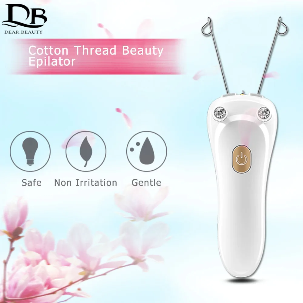 Electric Hair Remover Women Beauty Epilator Body Facial Hair Removal Defeatherer Cotton Thread Depilator for All Body Parts
Electric Hair Remover Women Beauty Epilator Body Facial Hair Removal Defeatherer Cotton Thread Depilator for All Body Parts