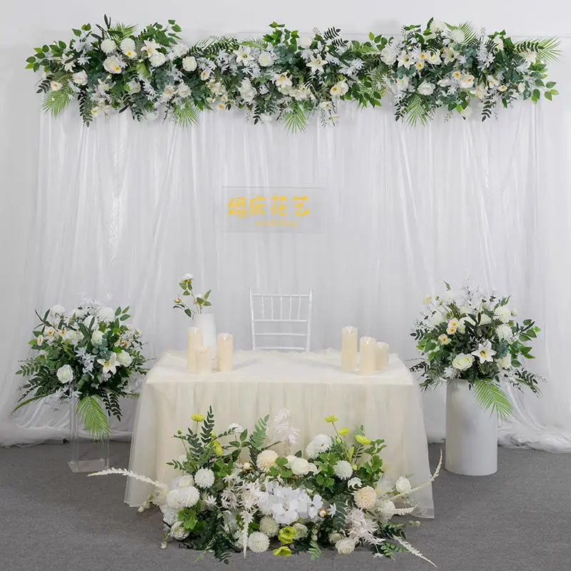 Romance Wedding Background Simulation Flower Decorations Wedding Party Scene T Stage Welcome Area Arch Flower Ornaments
Romance Wedding Background Simulation Flower Decorations Wedding Party Scene T Stage Welcome Area Arch Flower Ornaments