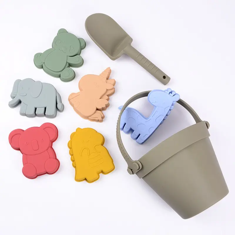 New Parent-child Interactive Seaside Beach Toys Silicone Portable Bucket Digging Sand Shovel Playing Water Tools Summer Toys
New Parent-child Interactive Seaside Beach Toys Silicone Portable Bucket Digging Sand Shovel Playing Water Tools Summer Toys