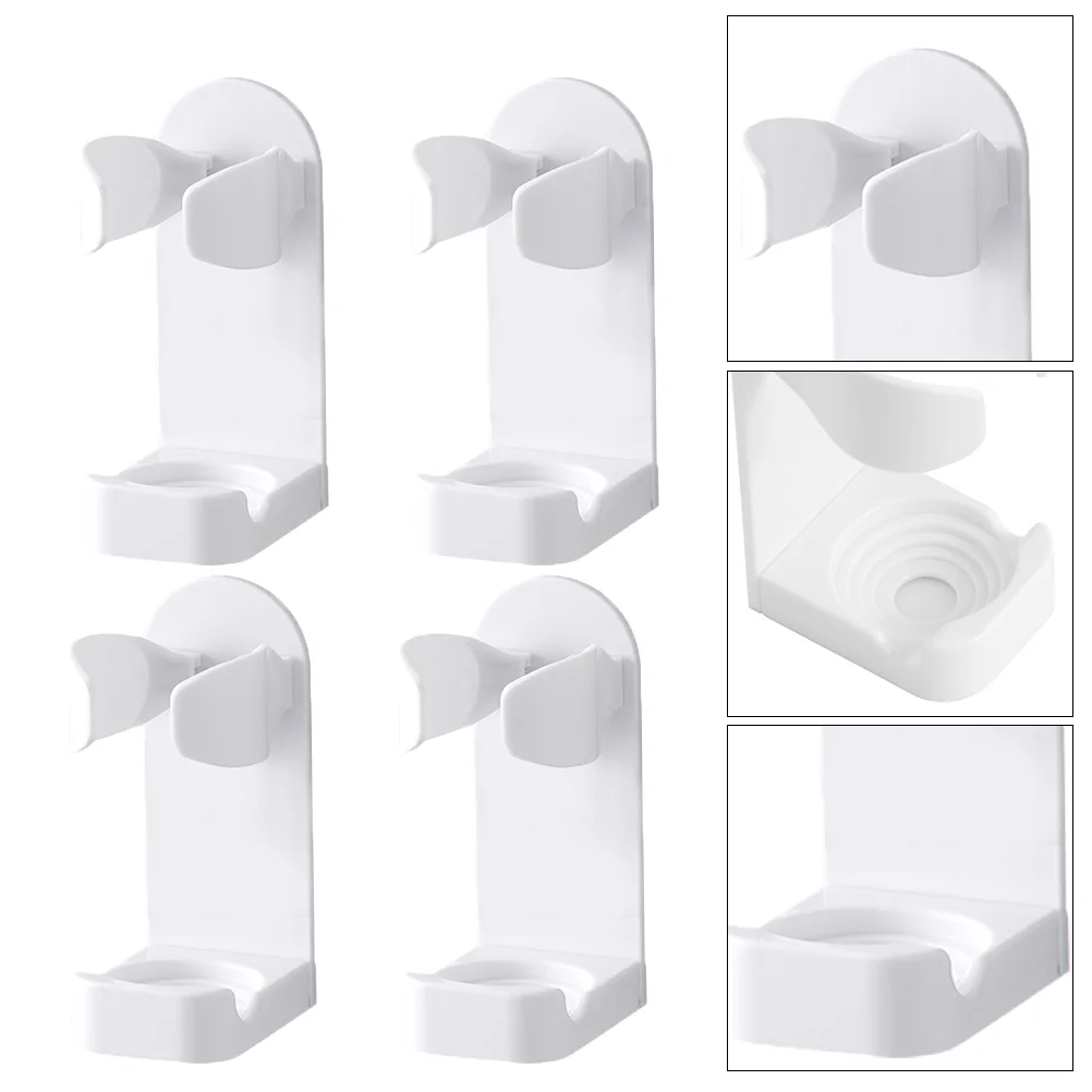 

Electric Toothbrush Holder Bathroom Storage Rack Toilet Shelves Self-adhesive Racks Holders Supplies Stands Shelf