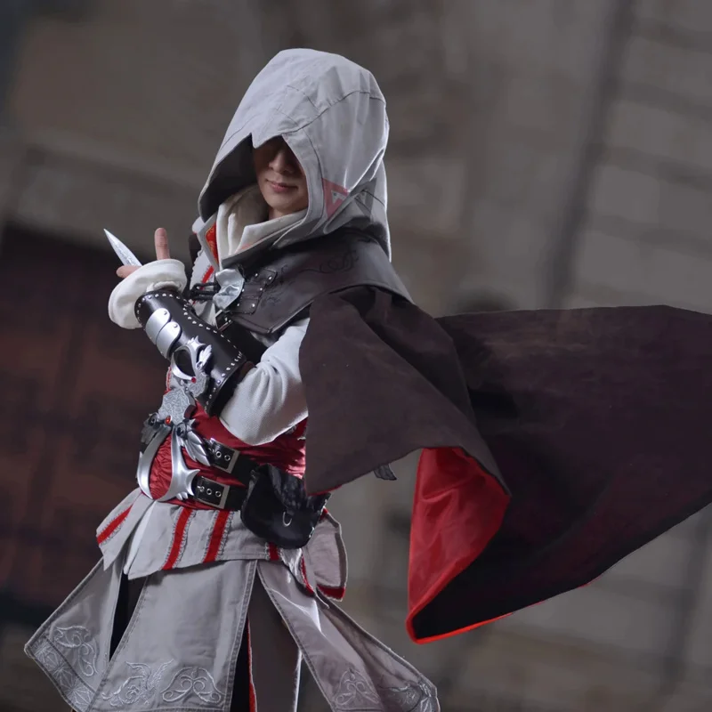 Hot Creed Cosplay Costume Ezio Assasin Connor Sweater Pants Coat 16 PCS Halloween Set For Man Women Kids Custom Made
Hot Creed Cosplay Costume Ezio Assasin Connor Sweater Pants Coat 16 PCS Halloween Set For Man Women Kids Custom Made