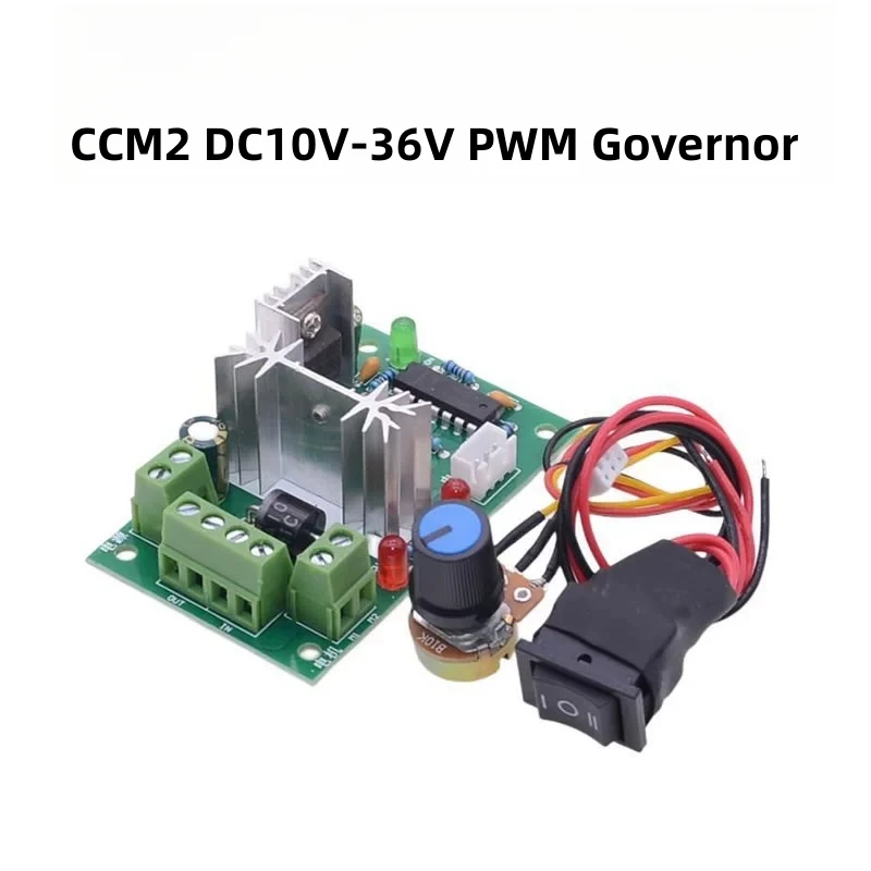CCM2 DC10V-36V PWM Governor DC Brush Motor Speed Controller Max 120W 3A CW/CCW/STOP
CCM2 DC10V-36V PWM Governor DC Brush Motor Speed Controller Max 120W 3A CW/CCW/STOP