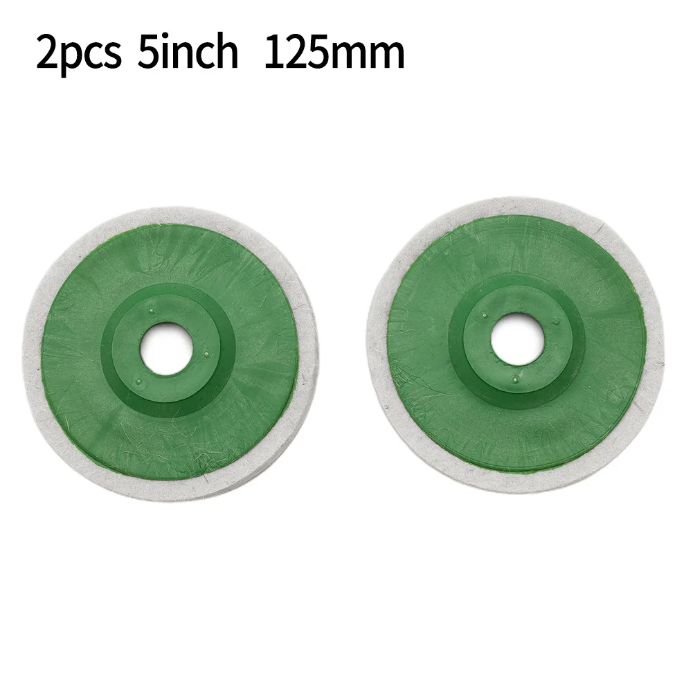 2Pc 125mm Wool Felt Polishing Grinding Wheel Repairment Pad Polisher Buffing Wheels Used For Glass Ceramics Stone Metal Plastic
2Pc 125mm Wool Felt Polishing Grinding Wheel Repairment Pad Polisher Buffing Wheels Used For Glass Ceramics Stone Metal Plastic