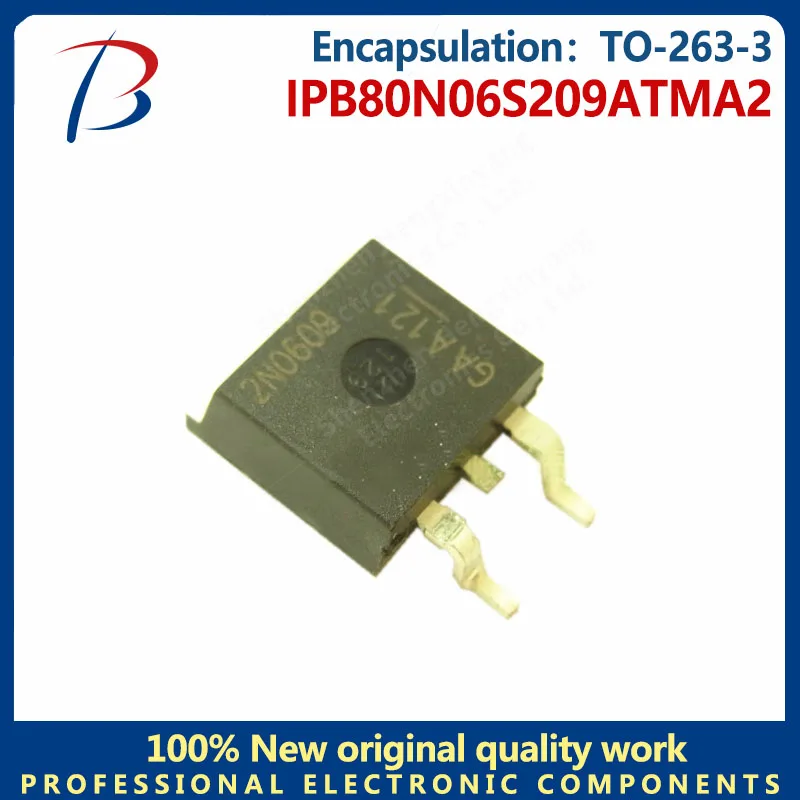 

10PCS IPB80N06S209ATMA2 package TO-263-3 MOS FET screen printing 2N0609 40V 60V