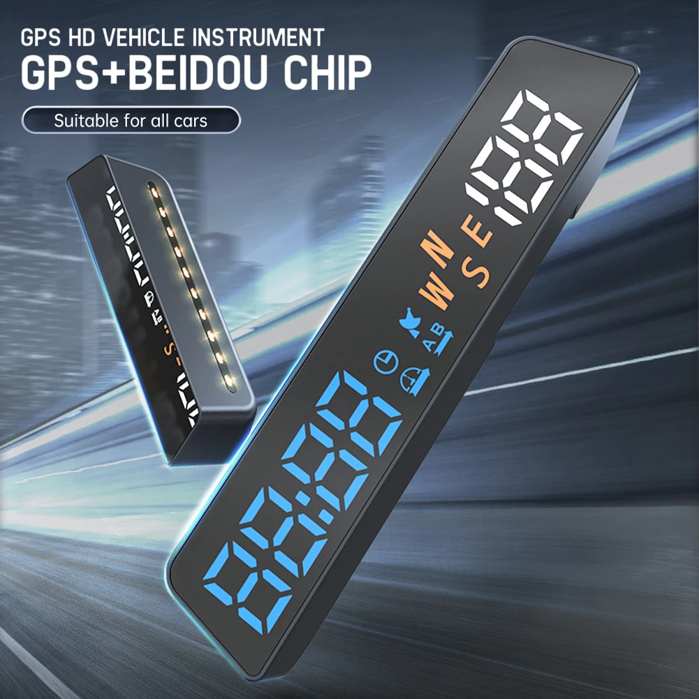 2023 New Car HUD GPS Dashboard Head-Up Display Digital Speedometer Altitude Display Overspeed Alarm USB Plug&Play Auto Parts
2023 New Car HUD GPS Dashboard Head-Up Display Digital Speedometer Altitude Display Overspeed Alarm USB Plug&Play Auto Parts