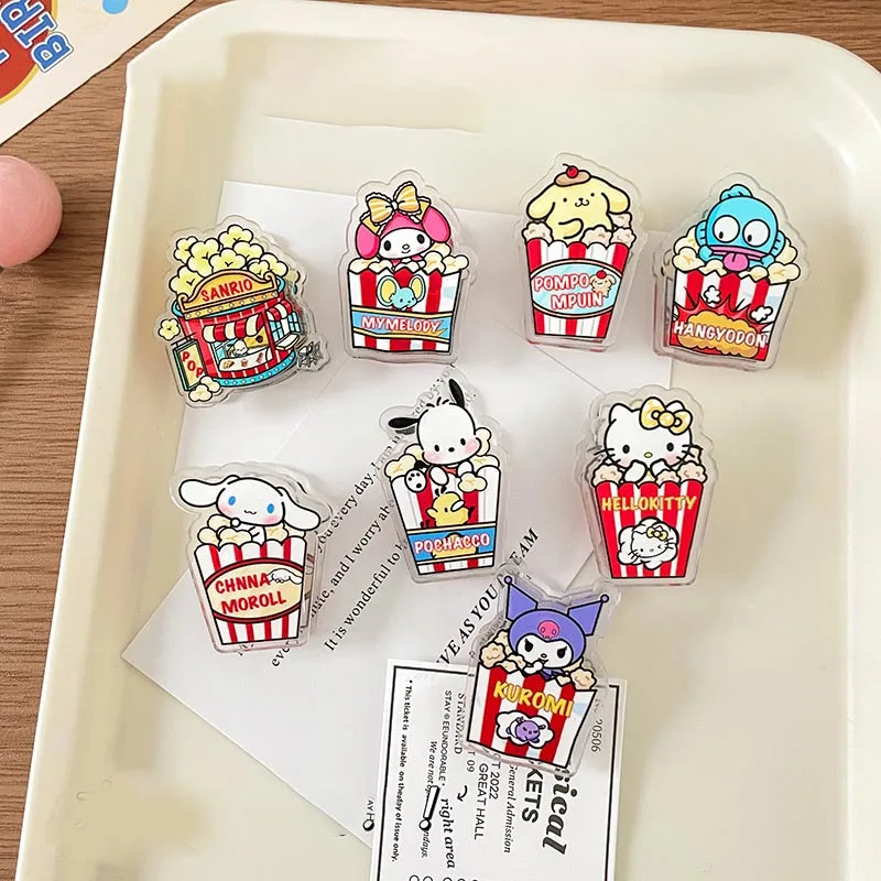 Зажим для запечатывания Kawaii Sanrio, Hello Kitty Cinnamoroll Kuromi My Melody зажим мультяшный аниме Pp зажим Студенческая папка канцелярские игрушки подарок
Зажим для запечатывания Kawaii Sanrio, Hello Kitty Cinnamoroll Kuromi My Melody зажим мультяшный аниме Pp зажим Студенческая папка канцелярские игрушки подарок