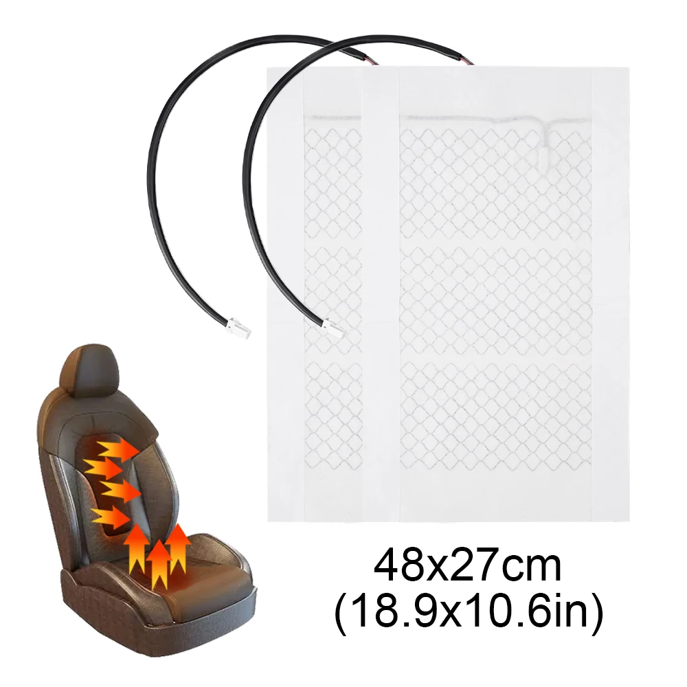 2Pcs/4Pcs 12V Carbon Fiber Car Seat Heating Pad Car Universal Winter Can Be Cut Seat Heating Pad Size 48*27Cm 2Pcs/4Pcs 12V Carbon Fiber Car Seat Heating Pad Car Universal Winter Can Be Cut Seat Heating Pad Size 48*27Cm