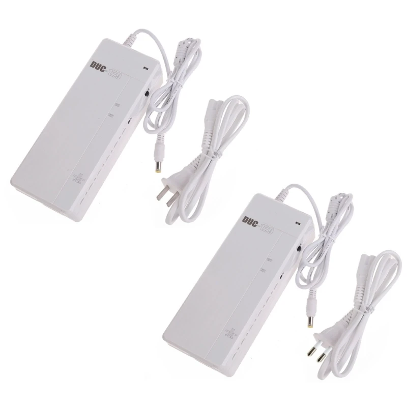 

UPS Uninterrupted Power Supply 6000mAh 22Wh 60W 12V 19V 5.5x2.5mm UPS Power Supply for Wireless Router Laptop Camera 95AF