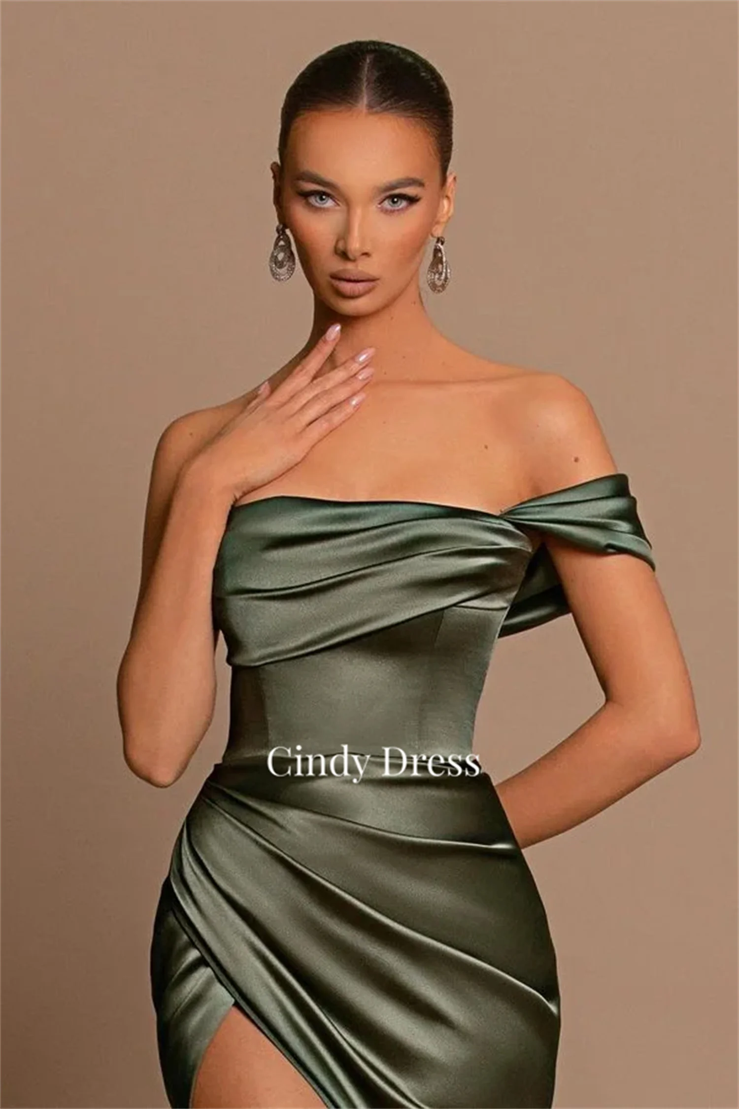 Cindy Cocktail Green Mermaid Satin Sexy Evening Dress Party Wedding Elly Dresses Elegant Women Luxury Gala Woman 2024 Formal
Cindy Cocktail Green Mermaid Satin Sexy Evening Dress Party Wedding Elly Dresses Elegant Women Luxury Gala Woman 2024 Formal