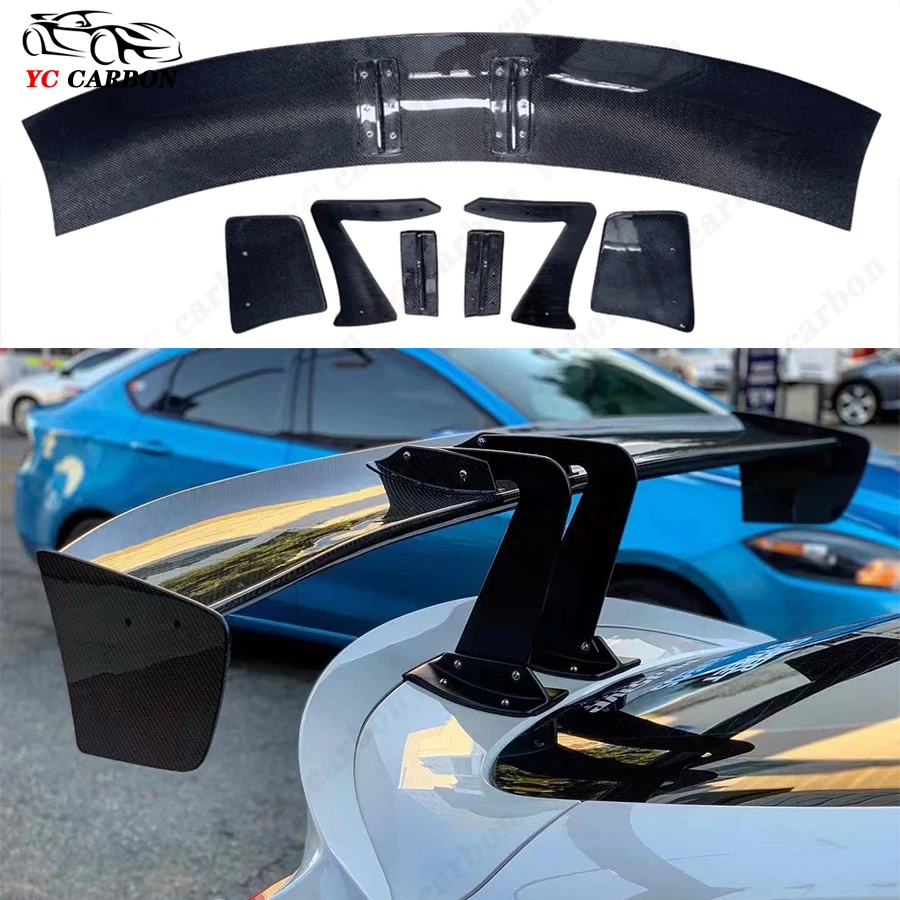 For Toyota Supra GR A90 A91 MK5 2019+ carbon fiber spoiler rear wing trunk wing splitter racing rear wing body kit Voltex style
For Toyota Supra GR A90 A91 MK5 2019+ carbon fiber spoiler rear wing trunk wing splitter racing rear wing body kit Voltex style