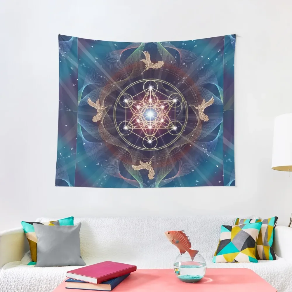 Metatron's Cube - Merkabah - Peace and Balance Tapestry Home Supplies Home Decorations Tapestry
Metatron's Cube - Merkabah - Peace and Balance Tapestry Home Supplies Home Decorations Tapestry