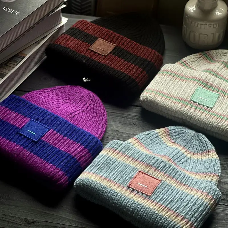 Unisex Knitting Beanies Fashion Thicken Winter Caps For Men Women Keep Warm Colorful Hat Soft Woolen Crochet Take Cold Cap
Unisex Knitting Beanies Fashion Thicken Winter Caps For Men Women Keep Warm Colorful Hat Soft Woolen Crochet Take Cold Cap