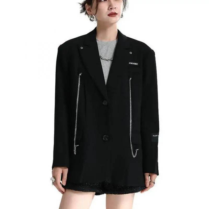 TNFS Women Blazer Patchwork Black Vintage Women Blazers And Jackets Fashion Black Chic And Elegant Woman Jacket 2023 New
TNFS Women Blazer Patchwork Black Vintage Women Blazers And Jackets Fashion Black Chic And Elegant Woman Jacket 2023 New
