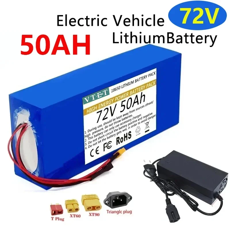 VTET 2024 Новый 72 в 50-20 Ач 18650 литиевый аккумулятор, 3000 Вт аккумулятор высокой мощности с высококлассными ячейками высокого диапазона и бесплатным зарядным устройством 3 А
VTET 2024 Новый 72 в 50-20 Ач 18650 литиевый аккумулятор, 3000 Вт аккумулятор высокой мощности с высококлассными ячейками высокого диапазона и бесплатным зарядным устройством 3 А