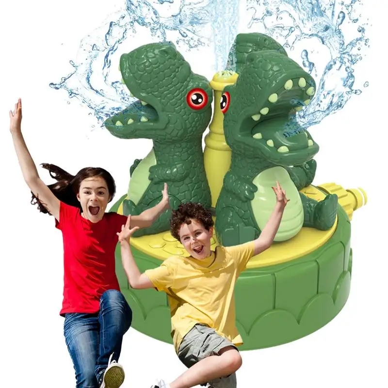 Sprinkler For Kids 360 Rotatable Dinosaur Water Spray Toys Summer Outdoor Dino Sprinkler Water Sprayer Boys Girls
Sprinkler For Kids 360 Rotatable Dinosaur Water Spray Toys Summer Outdoor Dino Sprinkler Water Sprayer Boys Girls